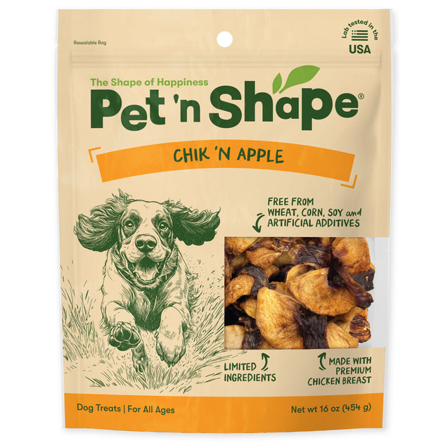 Pet 'n Shape Naturally Delicious Chik 'n Apple Grain Free Dog