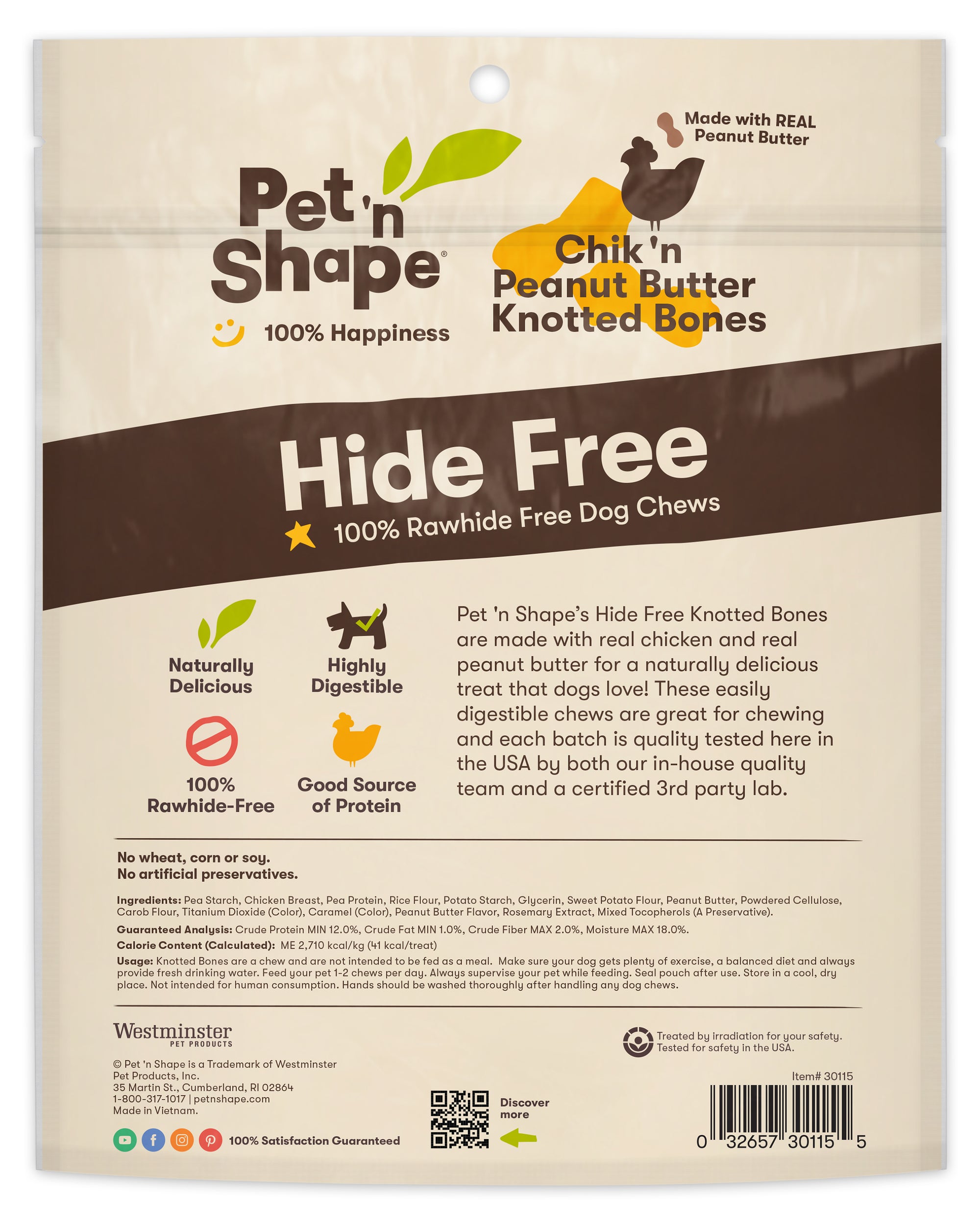 Hide Free Knot Bones – Pet 'n Shape